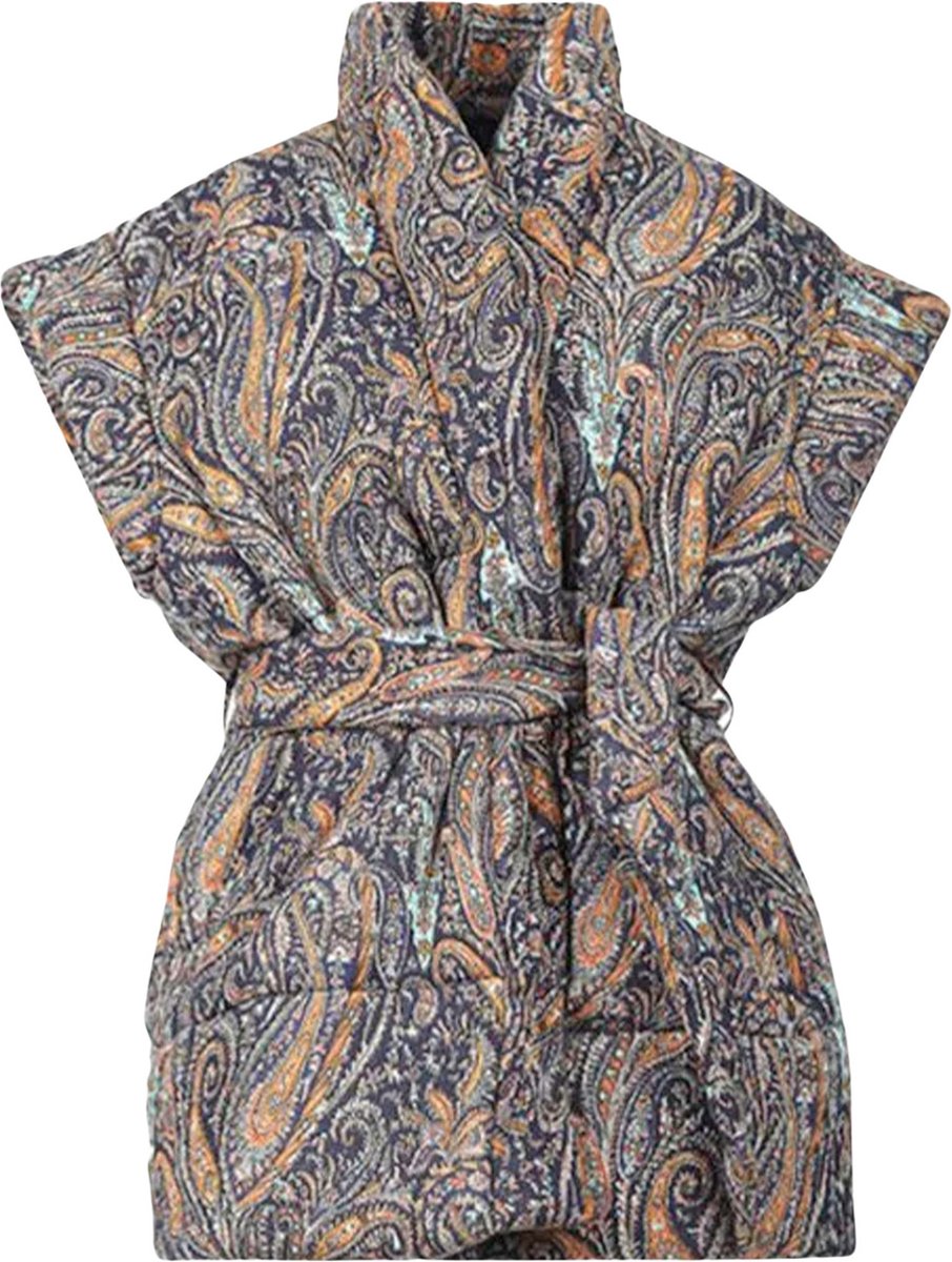 Antik Batik Dames Elvis Gilet Multicolour maat XS/S