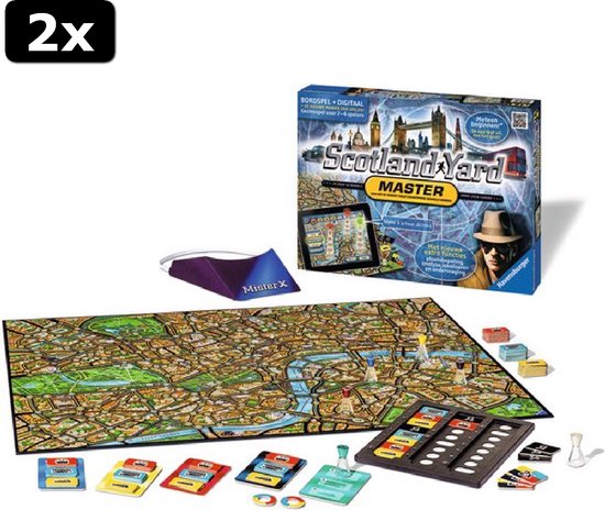 Ravensburger Scotland Yard Junior - Gioco Da Tavolo Per Bambini 6+ Anni, 2-4 Giocatori, Edizione Italiana - 3