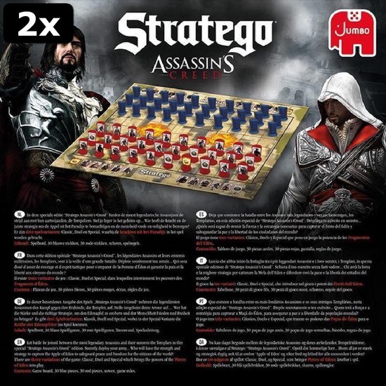 Thumbnail van een extra afbeelding van het spel 2x Stratego Assassin's Creed