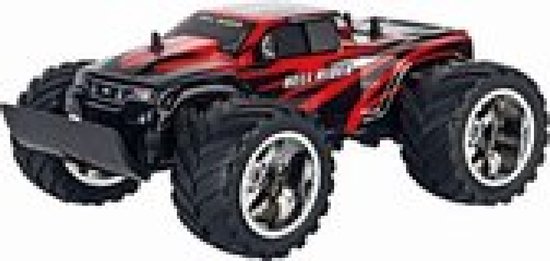 Nikko RC 10421 Hercules RC Remote Controlled RC Car, 6-Wheel Off-Road Vehicle, 360° Rotation, Super Driving Sensation, 15 km/h, 30 cm, 2.4 GHz Remote Control, 40 m Range, for Children from 6