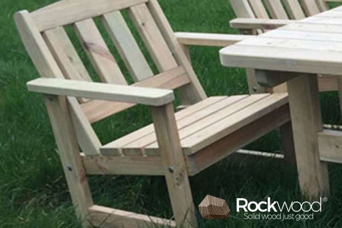 Rockwood® Tuintafel Avalon grijs 1.40m Montage op locatie. Extra gemak en vakkundige servi