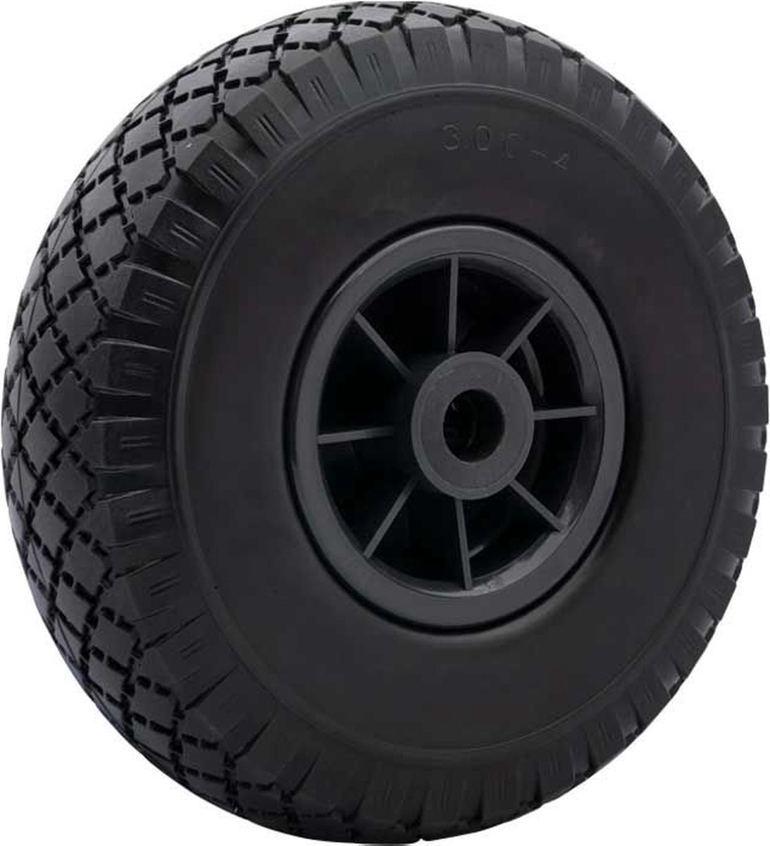 Roue De Brouette, Lot De 8, Caoutchouc, 3.00-4, Roue De Rechange, Pour Axe De 25 Mm, 260x85 Mm Bleu Rouge 85662406