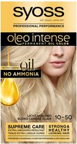 3x Syoss Oleo Intense Haarverf 10-50 Licht Asblond