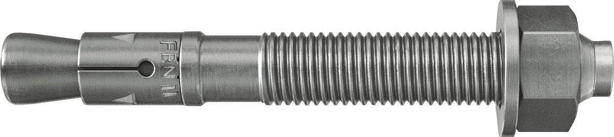 Fischer 10x Keilbout FBN II 16/15 K R RVS - 508745