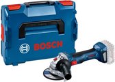 Bosch Professional GWS 18V-7 Accu Haakse Slijper 115mm 18V Basic Body in L-Boxx - 06019H9004