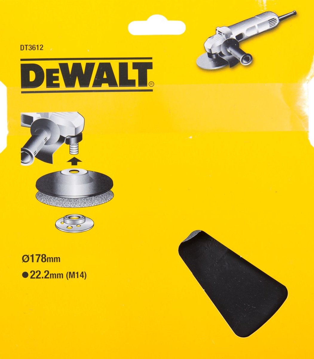 DeWALT DT3612 Steunschijf 178 millimeter