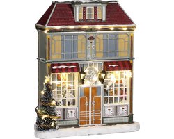 Luville - Toy store battery operated - l20xb9xh23,5cm - Kersthuisjes & Kerstdorpen