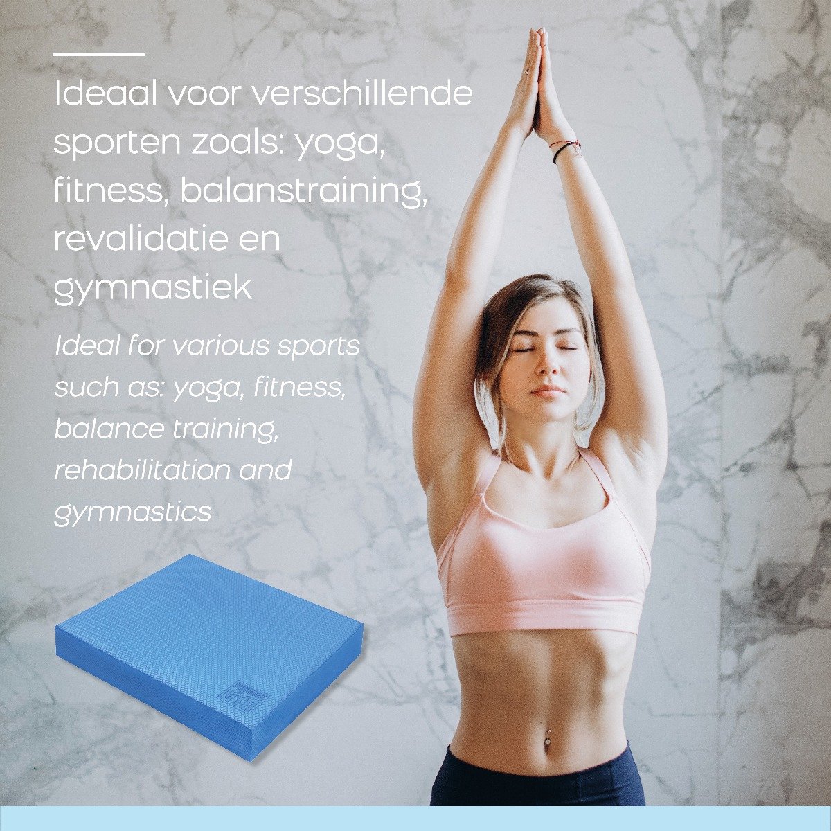 Yoga Balance Pad TPE - Tunturi New Fitness B.V.