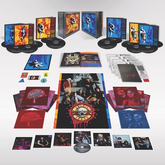 Guns N' Roses Use Your Illusion I & II - 12 LP Blu-Ray boxset