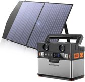 Zonnepaneel Set - 288kWh/78000mAh Powerstation - 120W Zonnenpaneel