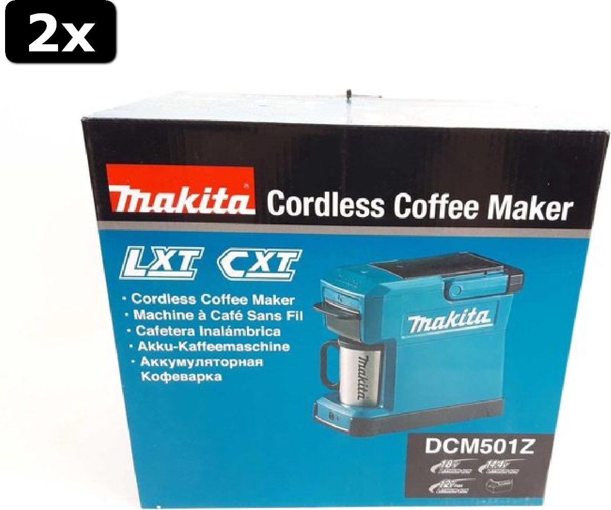 Machine à café 12-18V (sans batterie ni chargeur) MAKITA DCM501Z - MAKITA -  DCM501Z