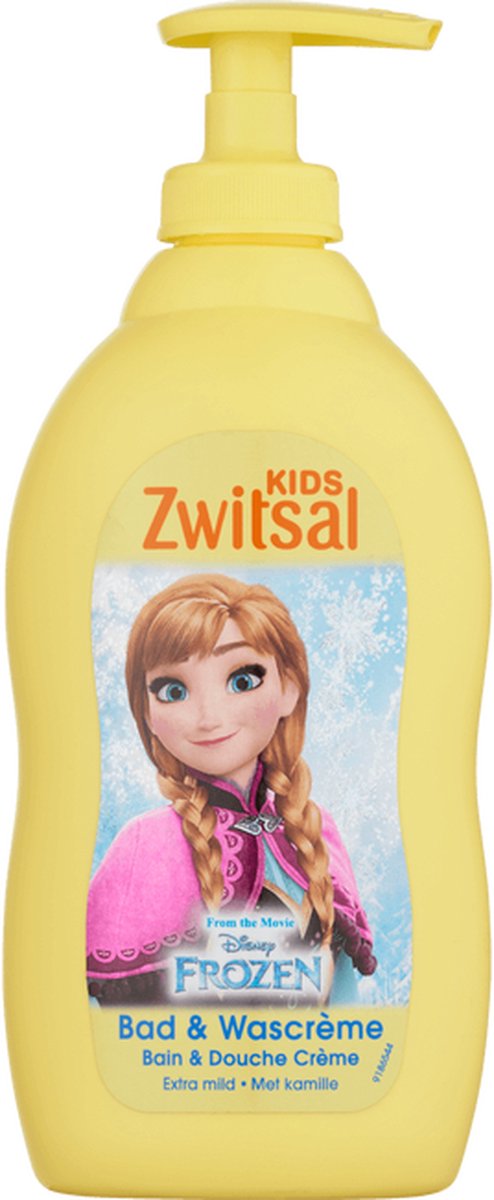 Zwitsal - Disney Frozen - Bad & Wascreme - 3 x 400ml - Voordeelpack
