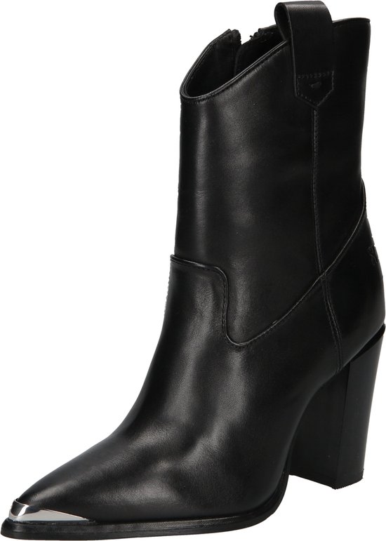 Bronx Next Americana Enkellaarsjes - Enkelboots met rits - Dames - Zwart - Maat 41