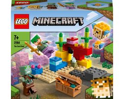 foto van LEGO Minecraft Het Koraalrif - 21164