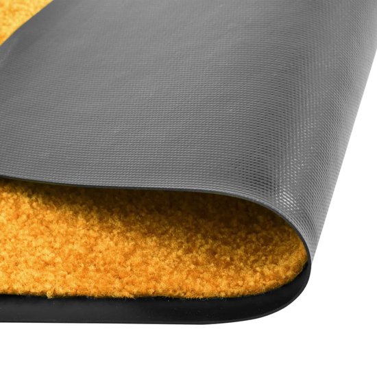 vidaXL Deurmat getuft 60x180 cm antracietkleurig