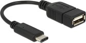 Delock - USB-C Male naar USB 2.0 A Female - 0.15 m