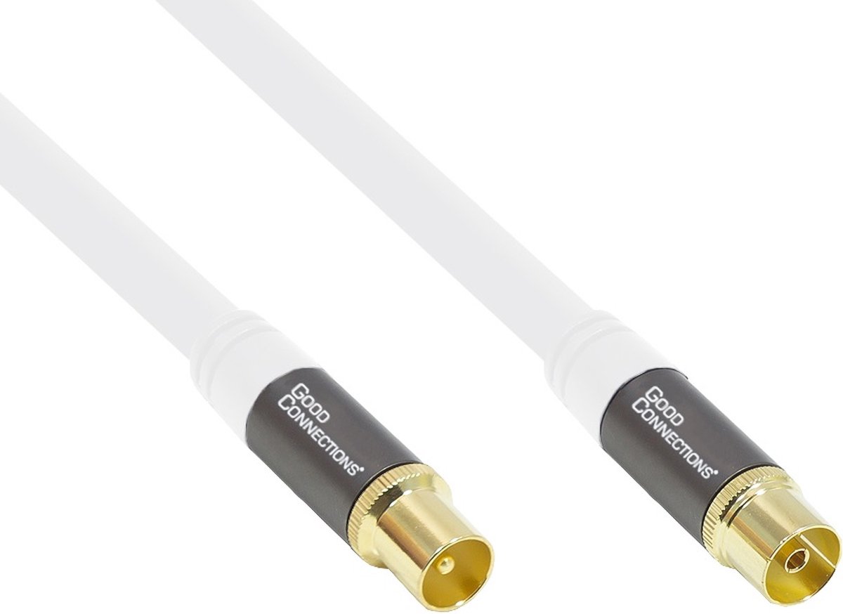 SmartFLEX IEC (m) - IEC (v) coaxkabel / recht - 1 meter