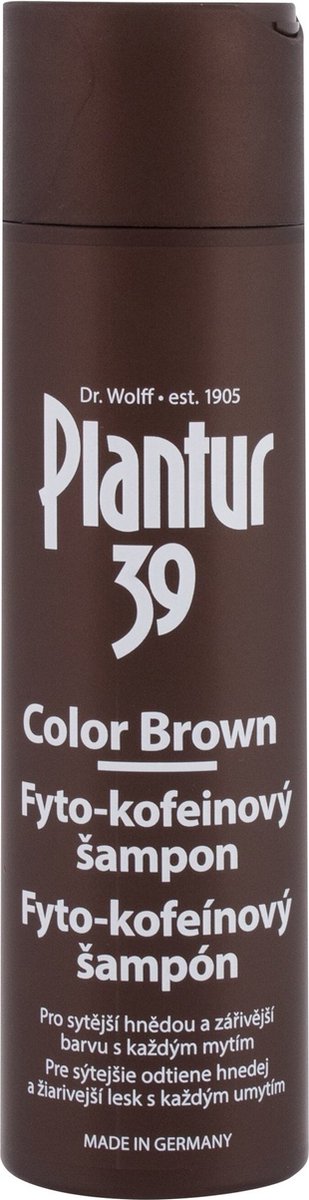 Color Brown Shampoo - Phyto-caffeine Shampoo For Brown Hair 250ml