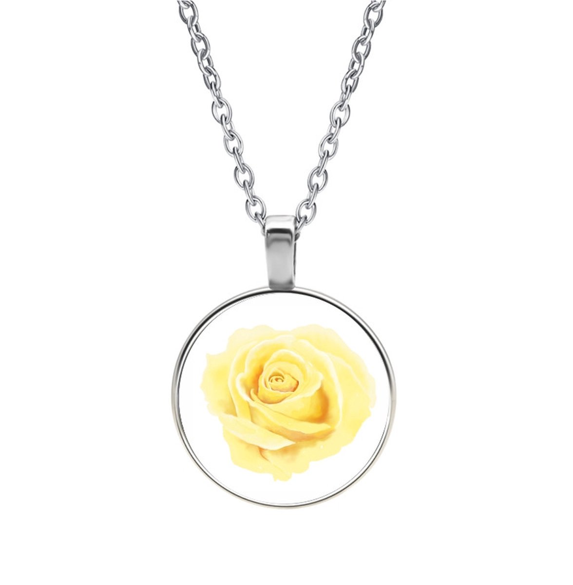 Ketting Glas - Roos