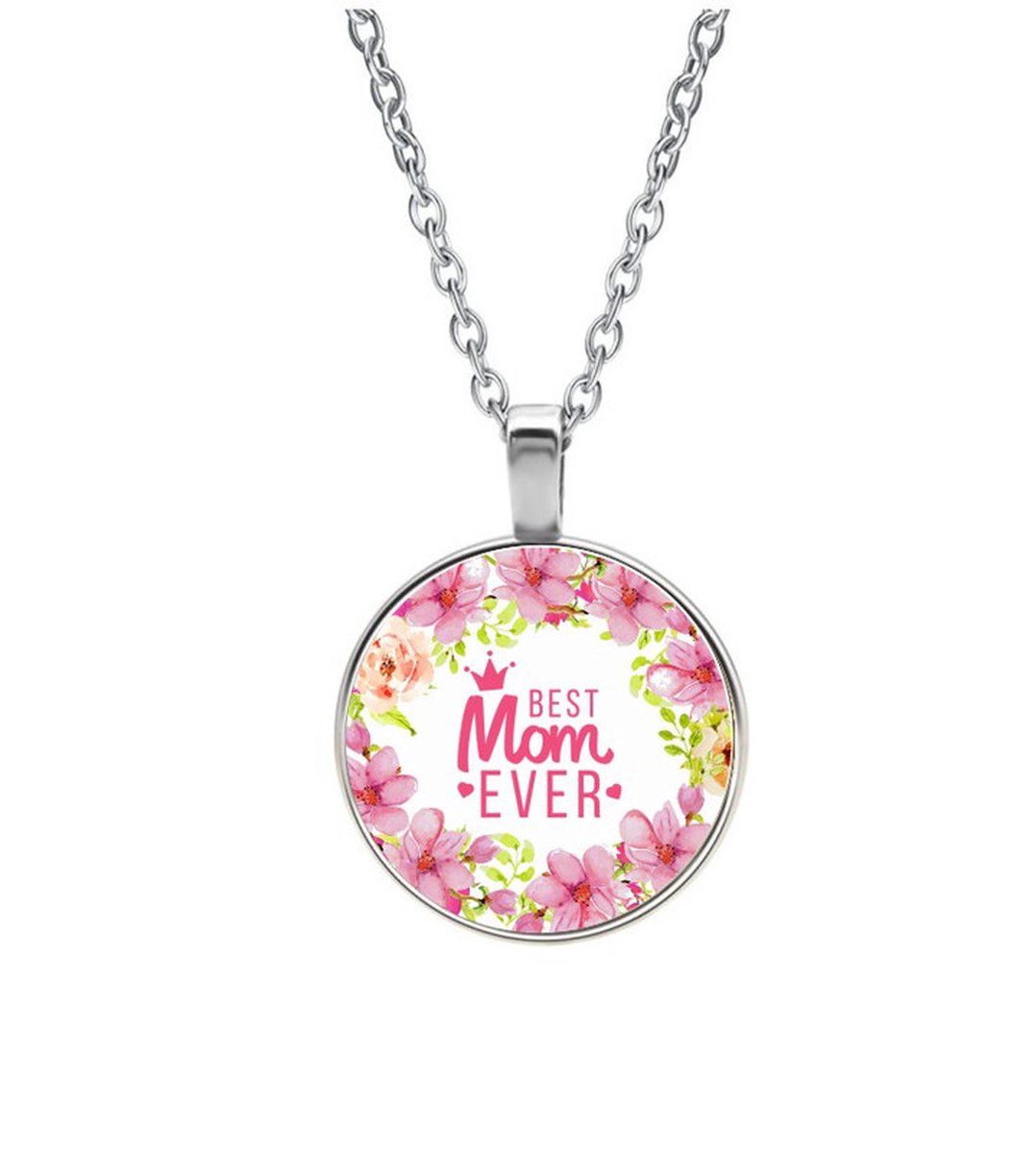 Ketting Glas - Best Mom Ever