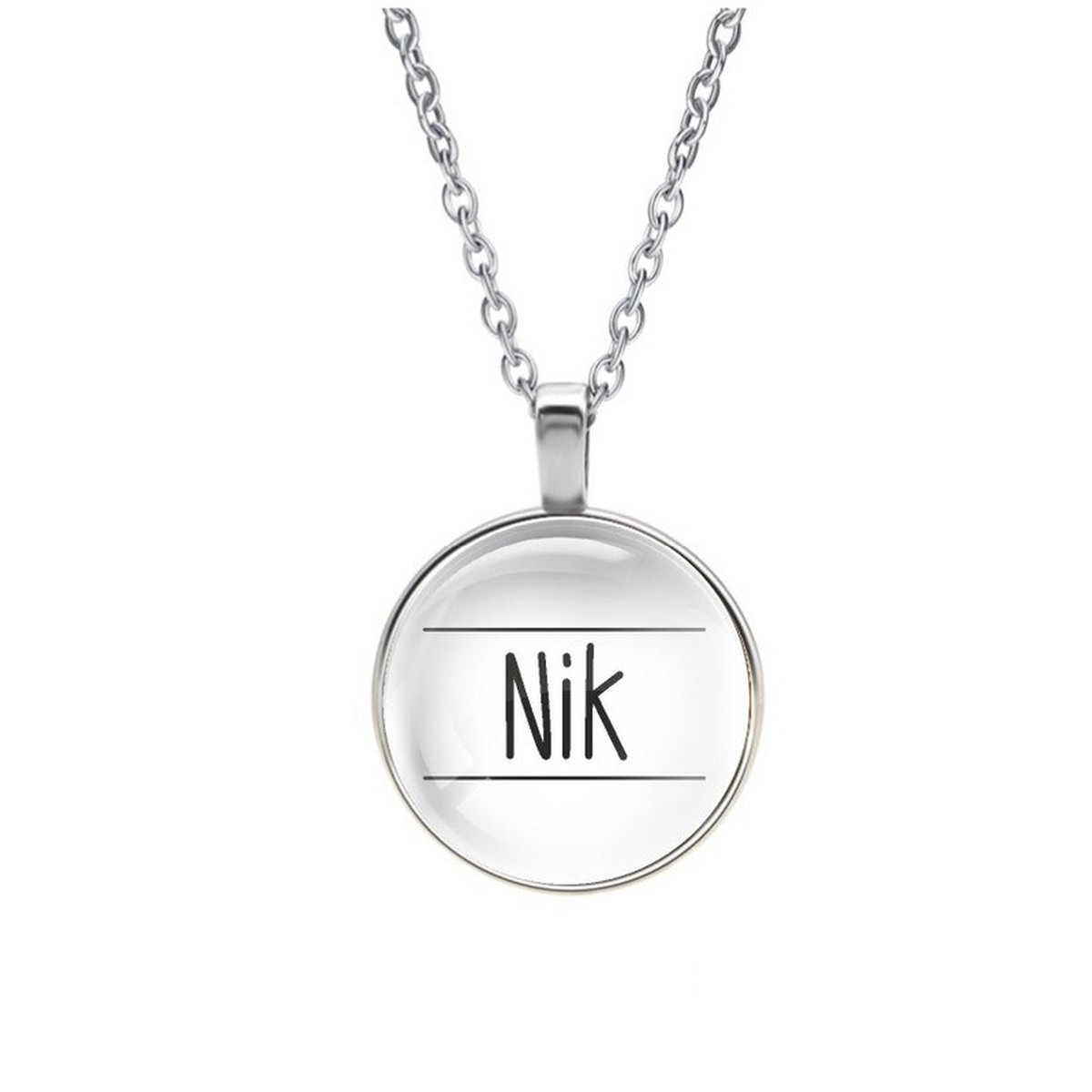 Ketting Glas - Nik