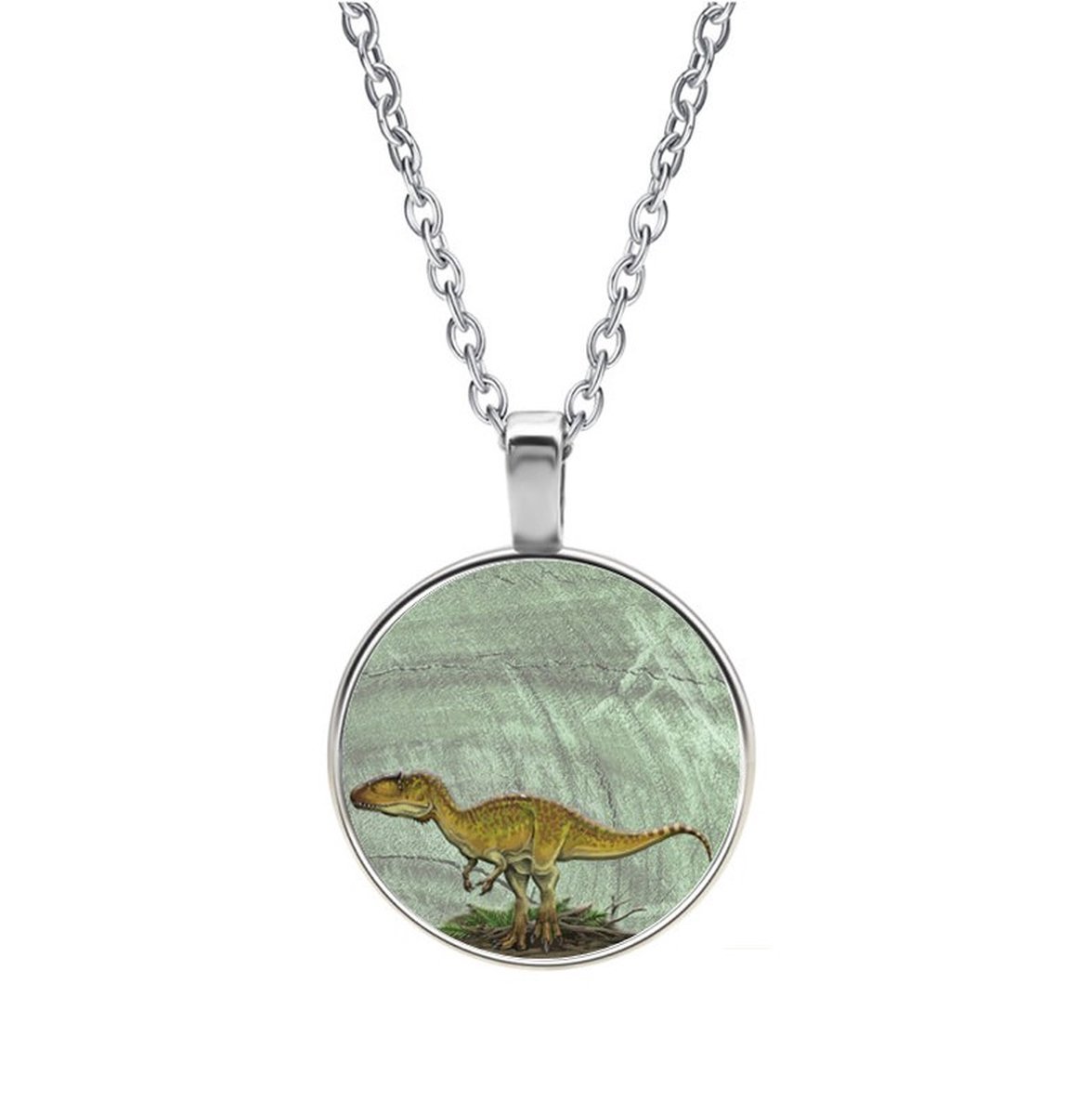Ketting Glas - Dinosaurus