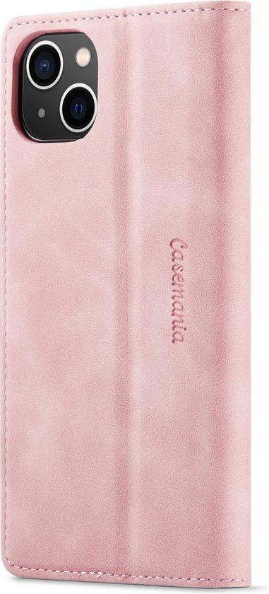 Apple iPhone 14 Plus Casemania Case Pastel Lilac - Wallet Book Case