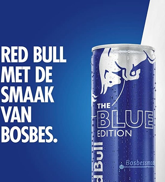 Red Bull Blue Edition Myrtille 25cl - par 24 boîtes