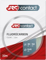 JRC Contact Fluorocarbon Hooklink Clear (22m) 30lb | Karper onderlijnmateriaal