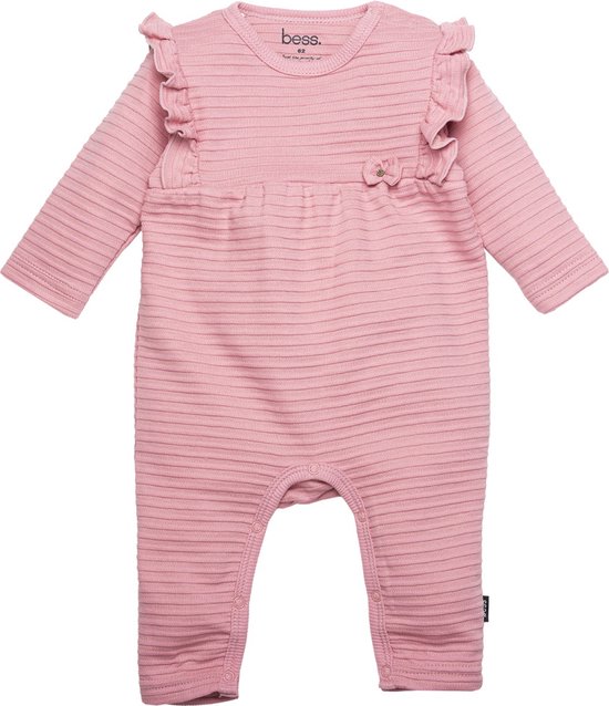 BESS maat 62 Rib Ruffles Pink Boxpakje 223053 007 W22 bol