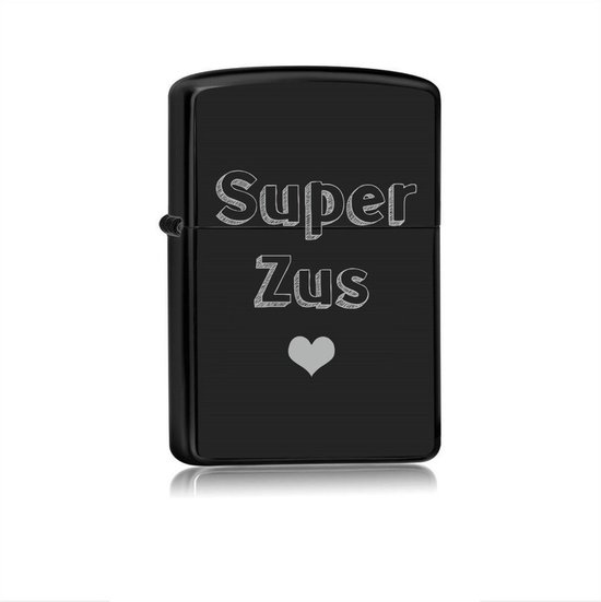 Briquet Zwart - Super Sister