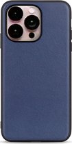 Mobigear Hoesje geschikt voor Apple iPhone 14 Pro Max Telefoonhoesje Hardcase | Mobigear Excellent Backcover | iPhone 14 Pro Max Case | Back Cover - Blauw
