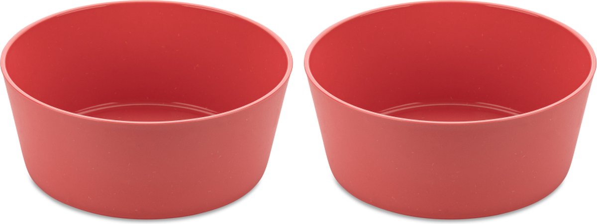 Kom, 0.4 L, Set van 2, Organic, Natuur Koraal - Koziol | Connect Bowl