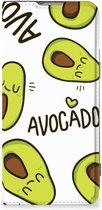 Mobiel Bookcase Valentijn Cadeautje Haar OnePlus Nord 2T Smart Cover Hoesje Avocado Singing