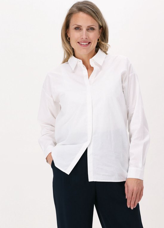 My Essential Wardrobe 03 The Shirt Dames - Jurken - Wit - Maat 44
