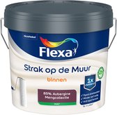 Flexa - Strak op de muur - Muurverf - Mengcollectie - 85% Aubergine - 5 Liter