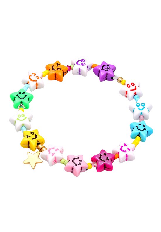 Orecchini Donna Smiley Face Motif Giocoso Con Cristalli in Argento