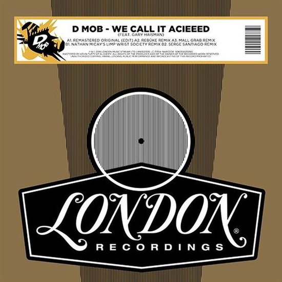 We Call It Acieeed (Feat. Gary Haisman), D-Mob | Muziek | bol