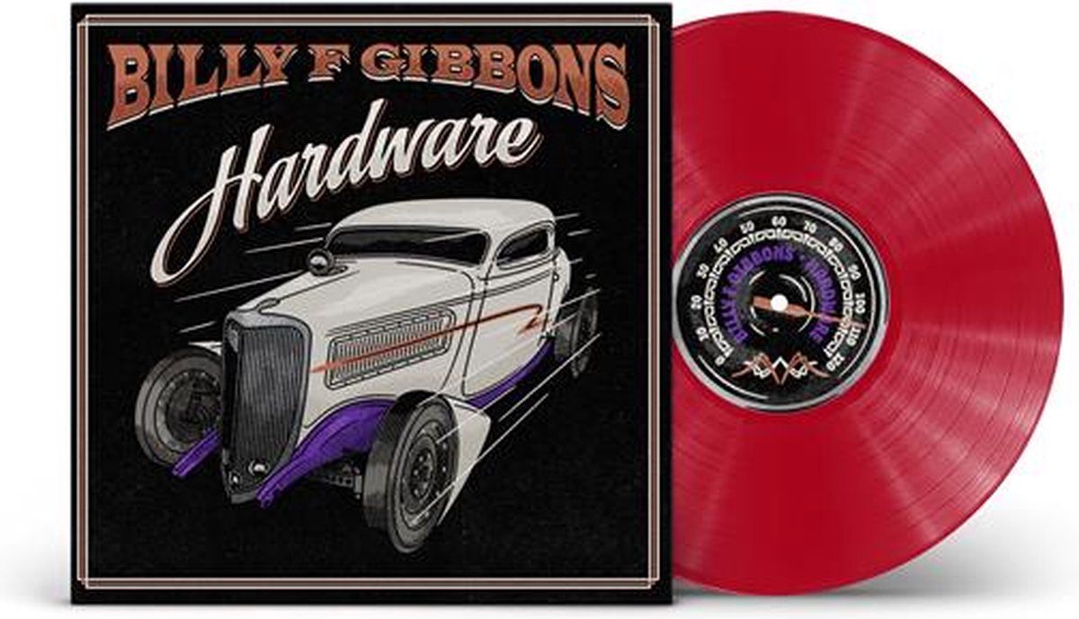 Hardware LP 180 GR. Colored Red Vinyl in