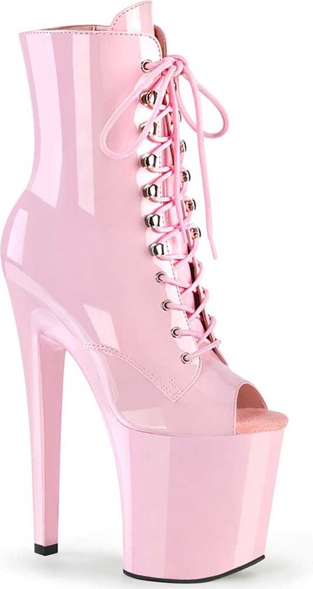 Pleaser - XTREME-1021 Plateau Laarzen, Paaldans schoenen - US 13 - 44 Shoes - Roze