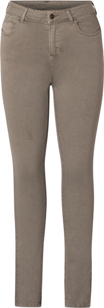 YESTA Bella-Fay Broek - Soft Army - maat 4(54/56)