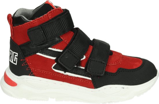 Red-Rag 13631 Hoge sneakers - Jongens - Rood - Maat 30