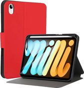 FONU SmartCover Folio Case Geschikt Voor iPad Mini 6 2021 - 8.3 inch - Pencilhouder - Rood