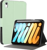 FONU SmartCover Folio Case Geschikt Voor iPad Mini 6 2021 - 8.3 inch - Pencilhouder - Lichtgroen
