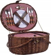 Laguiole Premium picknickmand voor 2 personen met koelvak
