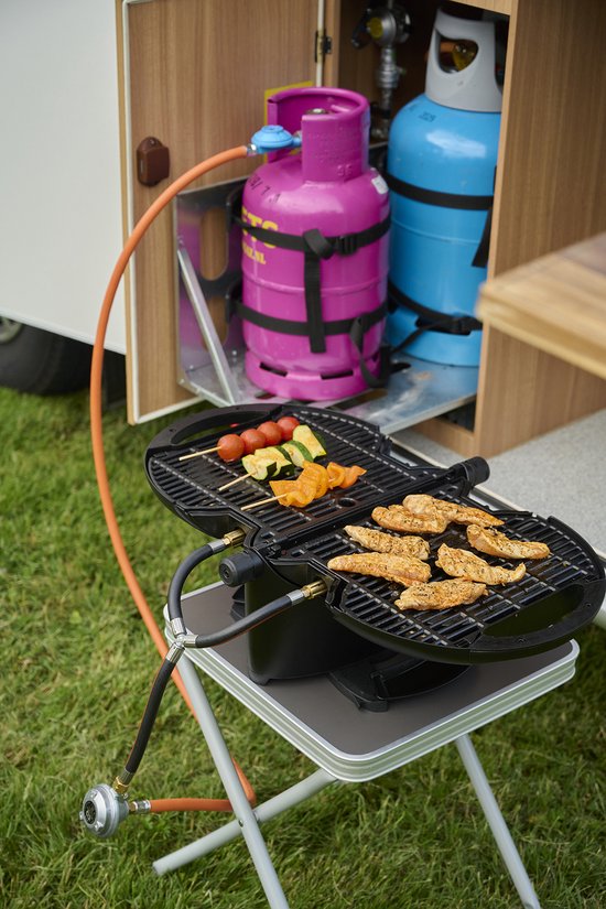 nomadiQ HOLIDAY barbecue pakket - de ultieme gas barbecue incl. accessoires voor vakantie met de boot, camper of caravan van NOMAD — afbeelding 3