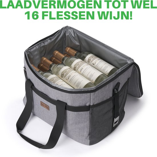 Sac isotherme 4 couches Packaway - Lunch Bag 30 litres - Grijs