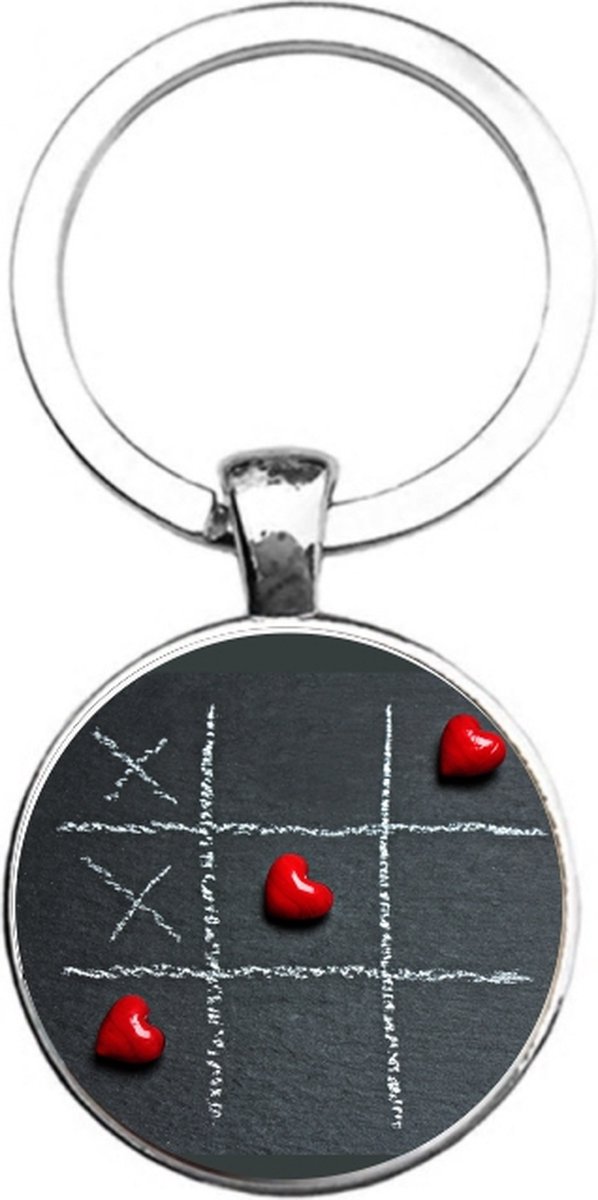 Sleutelhanger Glas - Liefde