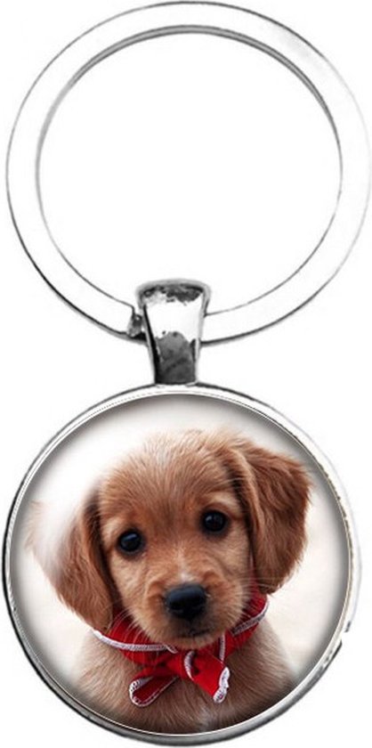 Sleutelhanger Glas - Hond