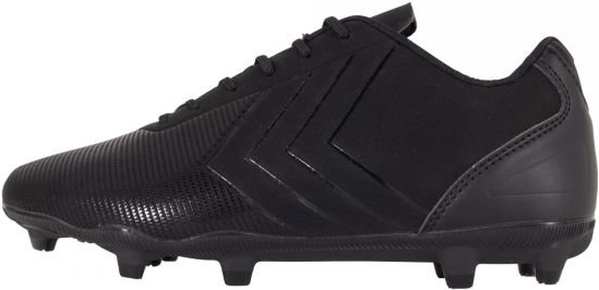 Zwarte hummel Noir IV SR FG voetbalschoenen, maat 44, met noppenzool voor gras en kunstgras, geschikt voor heren en dames.